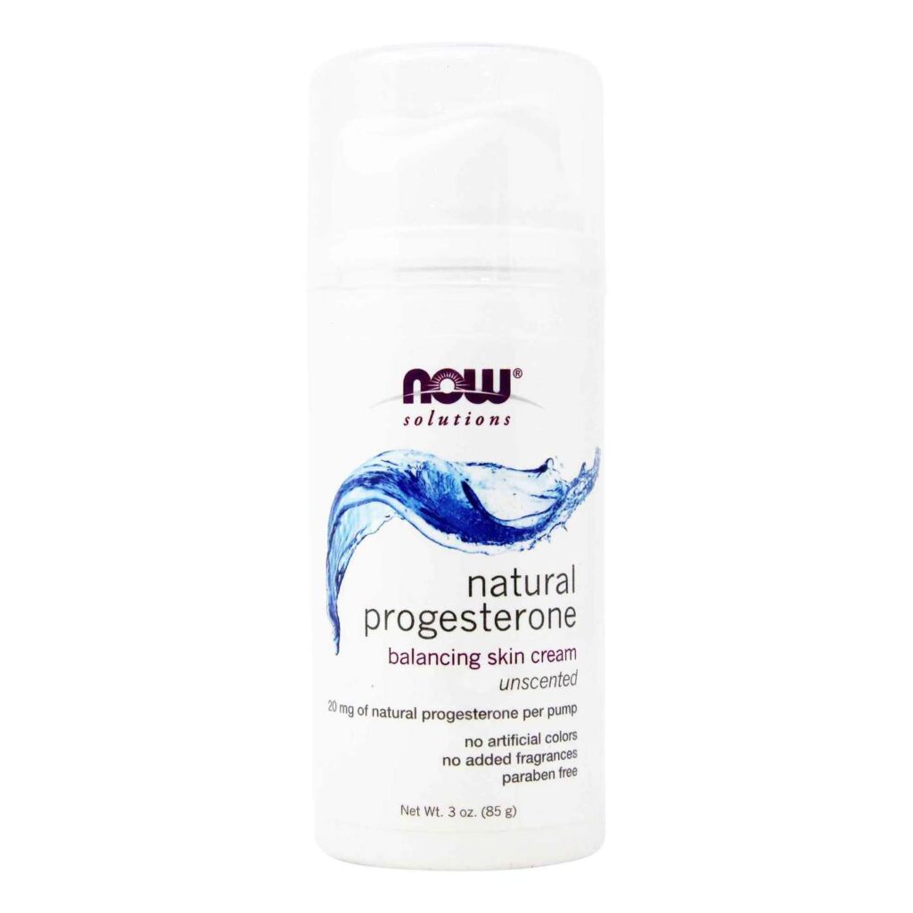 NOW Natural Progesterone Balancing Skin Cream 3oz