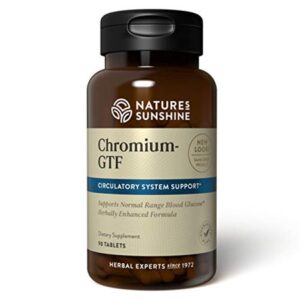 Nature's Sunshine Chromium GTF 90ct Tablets