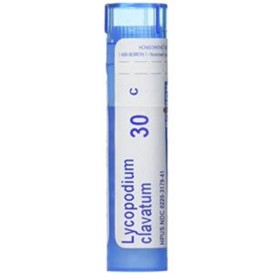 Boiron Homeopathics Lycopodium Clavatum 30C 80 Pellet Tube