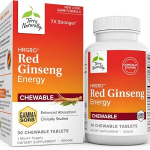 Terry Naturally HRG80 Red Ginseng 30ct Caps