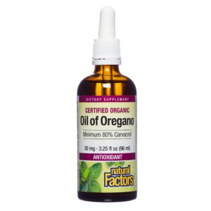 Natural Factors Organic Oil of Oregano 3.25oz