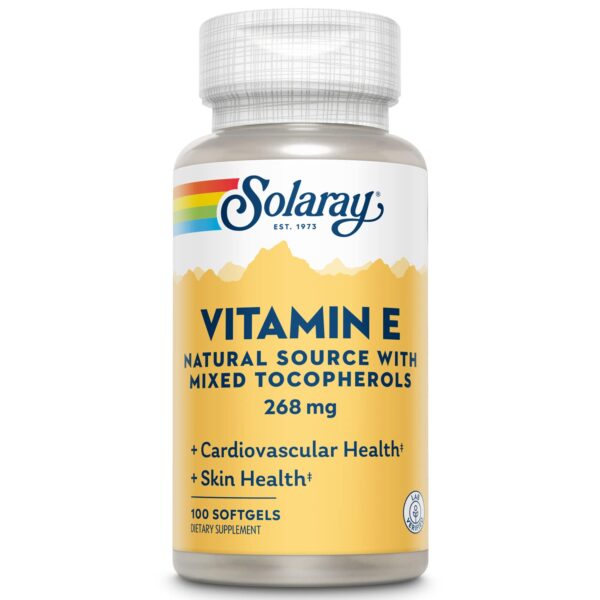 Solaray Vitamin E 400IU 100ct Softgels