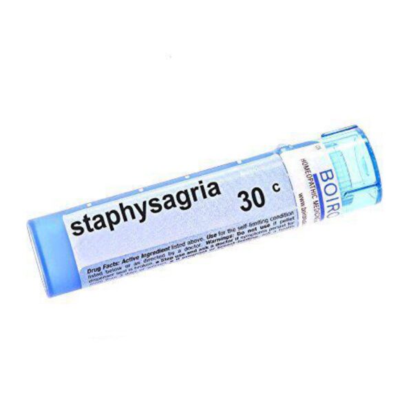 Boiron Staphysagria 30C Medicine for Itching of Surgical Wounds