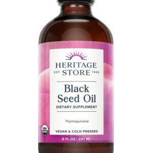 Black Seed Oil, Organic 8oz