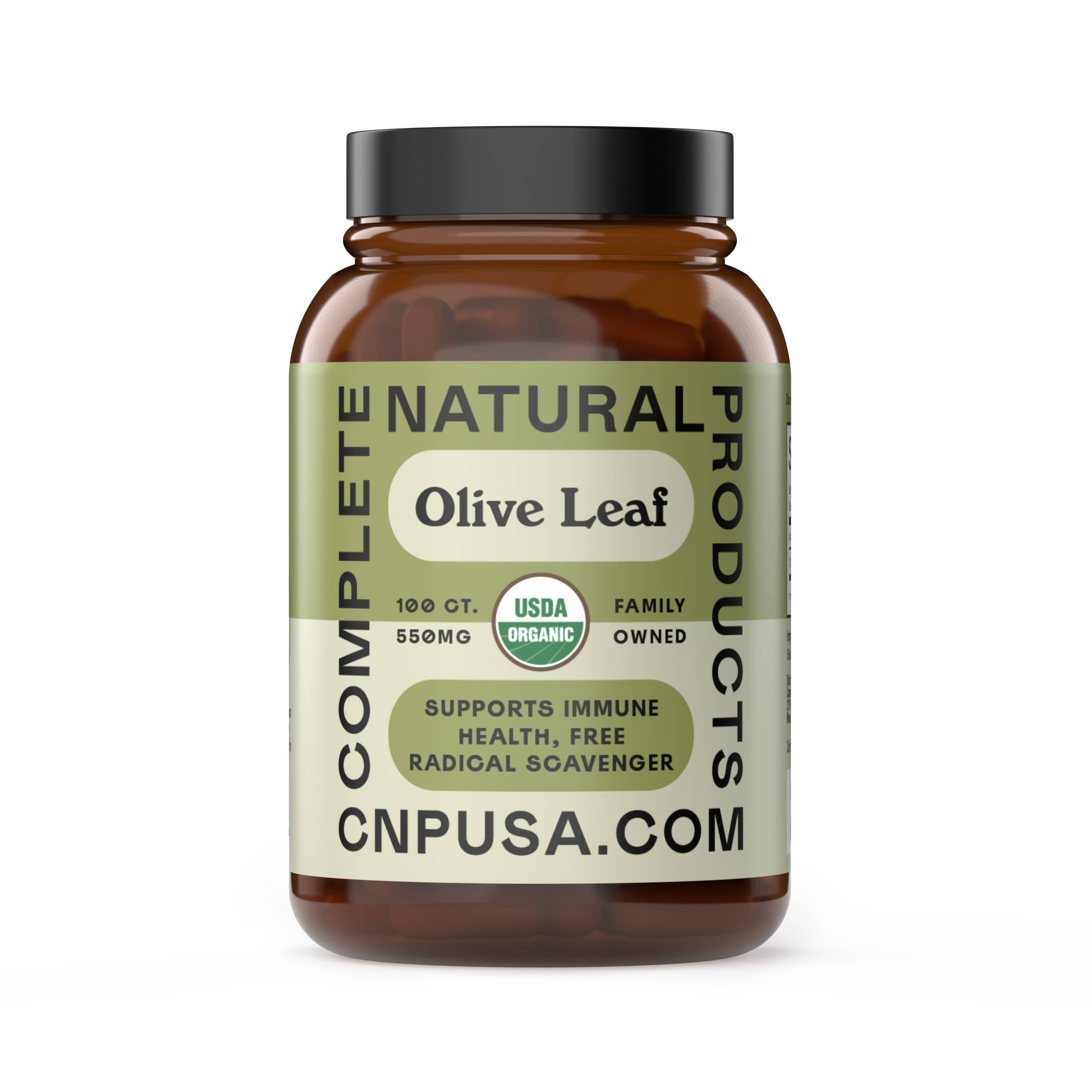 Organic Olive Leaf Capsules